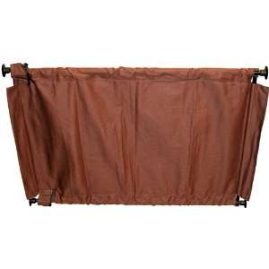  Brown Canvas Indoor Pet Barrier Gate: Pet Supplies