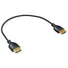 Slim HDMI 1.4 High Speed Cable W/ Ethernet, 1ft
