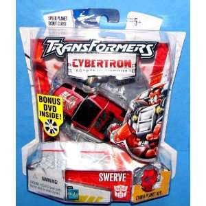  Transformers Cybertron Swerve with Bonus DVD: Toys & Games