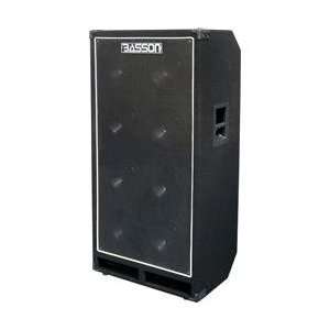  Basson B810B 2,000W Bass Cabinet with 8x10 Speaker (Black 