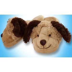  My Pillow Pets Dog Slippers Large: Toys & Games