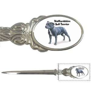  Staffordshire Bull Terrier Letter Opener: Office Products