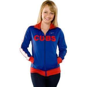    Chicago Cubs Womens Royal 3 2 Track Jacket: Sports & Outdoors