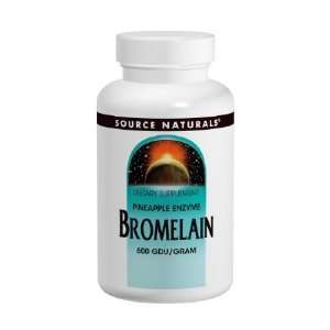  Bromelain 500 mg 60 Tablets   Source Naturals Health 