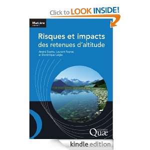 Risques et impacts des retenues daltitude (Matière à débattre 