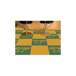  18x18 tiles Dallas Stars Team Carpet Tiles