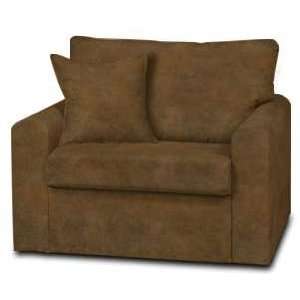  Matador Faux Leather Laney Chair & Half: Home & Kitchen