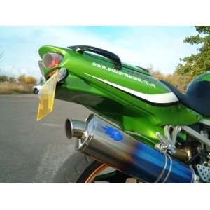  1998 2000 Kawasaki ZX6 R Motorcycle Undertail (Green 