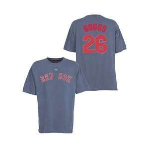  Red Sox Wade Boggs Cooperstown Softhand Ink Name & Number T Shirt 