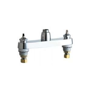  Chicago Faucets Kitchen Sink Faucet 1100 LESSSPTLESSHDLCP 