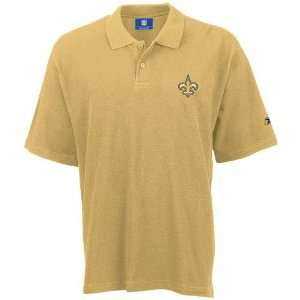   Saints Gold Reebok RA Polo Shirt:  Sports & Outdoors