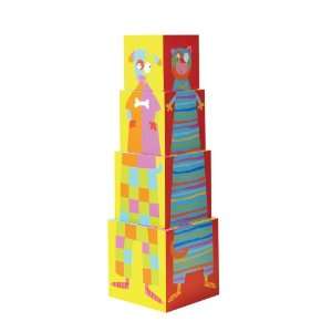  Tower Animals (Stacking Blocks): Toys & Games
