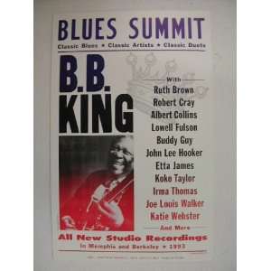  BB King HandBill Poster B B King B.B. King Everything 