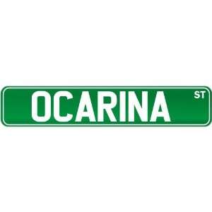  New  Ocarina St .  Street Sign Instruments