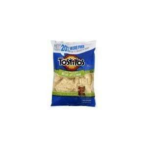 Tostitos Tortilla Chips Hint of Lime Flavor, 15oz (Pack of 4)  