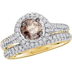   Diamonds, Totaling 1.23 ctw, G H Color, BRWN I3,RD I2 Clarity   Size 5