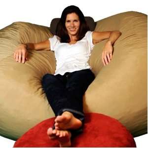    Faux Leather Neck Pillow for Bean Bag Chairs: Home & Kitchen