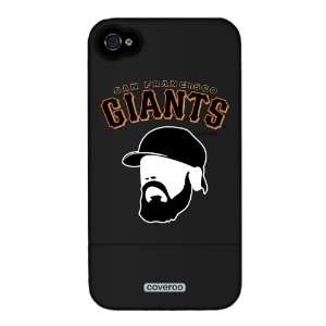  Coveroo Giants Beard SF on Coveroo Premium iPhone 4G Case 