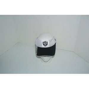    NFL Oakland Raiders Rubber Bill Sun Visor Hat: Sports & Outdoors