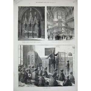 1875 School Berlin Lichfield Cathedral Museum Edinburgh  