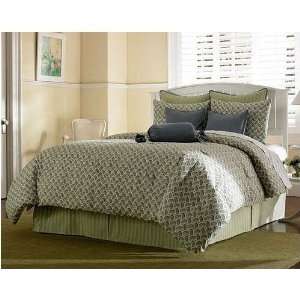   : 8pc Avalon Cal King Size Bed in a Bag Comforter Set: Home & Kitchen
