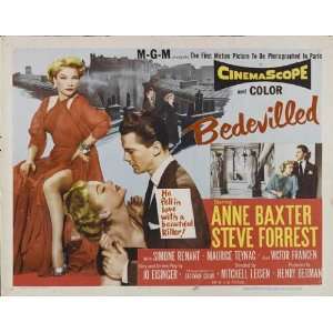 Bedevilled Poster Movie B 11 x 14 Inches   28cm x 36cm Anne Baxter 