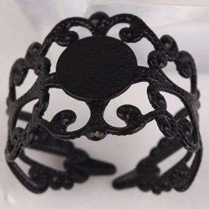 50 Adjustable filigree Setting Ring Bak Setting BE018 7  