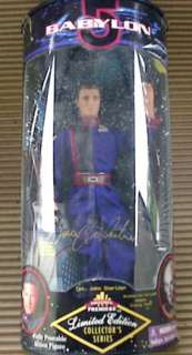 BABYLON 5 AUTOGRAPHED JOHN SHERIDAN FIGURE BOXLEITNER  