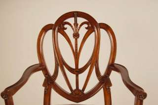 Mahogany Shield Back Dining Room Chairs~Sweetheart  