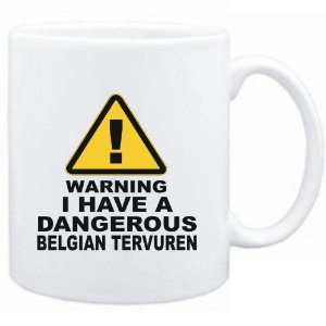   White  WARNING : DANGEROUS Belgian Tervuren  Dogs: Sports & Outdoors