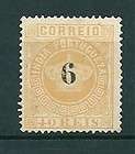 082 INDIA PORTUGUESE PORTUGAL 1881/3 6 s/ 40r CROWN SURCHARGED MNG 