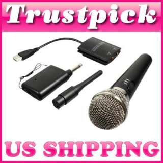 in 1 Cordless Karaoke Microphone For PS3 Wii Xbox 360  