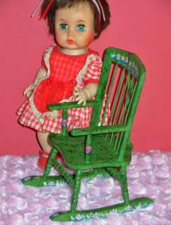 Arranbee Littlest Angel Doll Bent Knee Hard Plastic Original Dress 