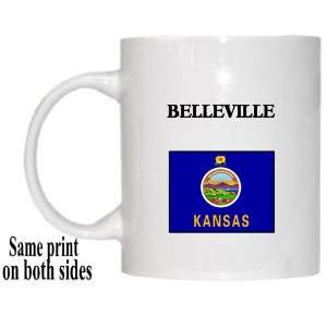  US State Flag   BELLEVILLE, Kansas (KS) Mug Everything 