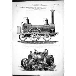   Engine Birmingham Derby Railway Mather Dixon Plough
