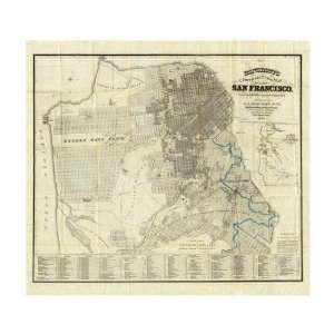  A.l. Bancroft   Official Guide Map Of City And County Of 