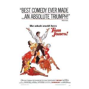  Tom Jones Movie Poster, 11 x 17 (1963)