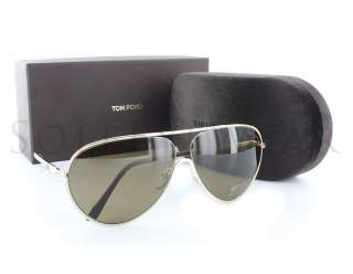 NEW Tom Ford Cecillio TF 204 28J Gold/Havana Sunglasses  