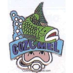  Cozumel Collectible Scuba Diving Pin