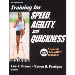  Training for Speed, Agility, and Quickness Book/DVD Set Sports