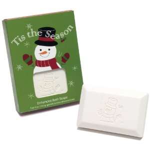  Snowman Monogram Boxed Soap (2 5oz Bars) Beauty