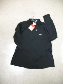 WOMENS THE NORTH FACE IMPULSE 1/4 ZIP PULLOVER BLACK EXTRA LARGE 