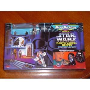   MicroMachines Darth Vader Bespin Transforming Action Set: Toys & Games