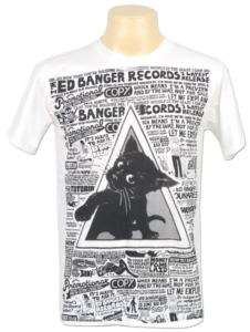 Black Cat Ed Banger DANCE Electro DJ T Shirts Men L  