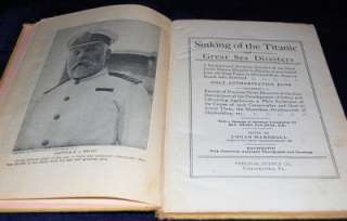 The Sinking Of The Titanic and Great Sea Disasters Prospectus Copy 