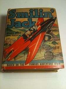 1939 Smilin Jack Wings Over The Pacific Big Little Book  