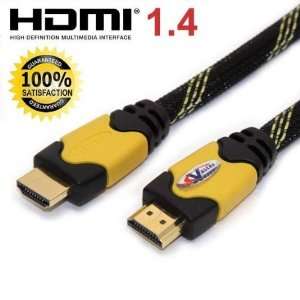 High Speed Hdmi 1.4 Cable   6 Feet 4k X 2k, 2160P for 3D LED LCD HDTV 