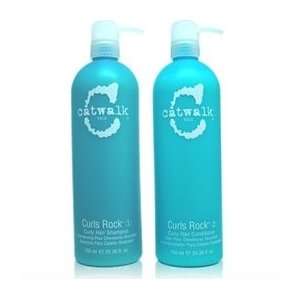 Tigi Catwalk Curls Rock Curly Hair Shampoo & Conditioner Duo (25.36oz 
