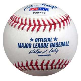   GIBSON AUTOGRAPHED SIGNED MLB BASEBALL HOF PSA/DNA CARDINALS  