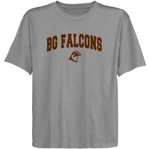 Bowling Green St. Falcons Youth Ash Logo Arch T shirt  